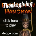 Thanksgiving Hangman created by The Dimension's Edge, Inc.