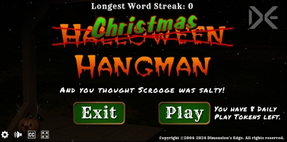 Christmas Hangman screenshot 1